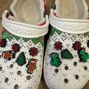CROCS Christmas sweater